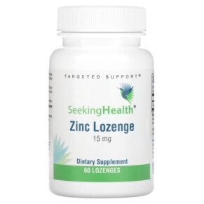 Seeking Health Zinc Lozenge 15 mg 60 Lozenges 810007521381