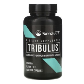 Sierra Fit Tribulus Standardized Extract 500 mg 90 Veggie Capsules 898220017553