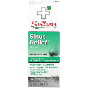 Similasan Sinus Relief Nasal Mist 0.68 fl oz (20 ml) 094841254166