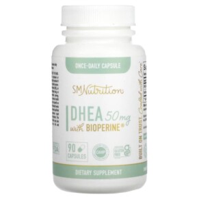 SMNutrition DHEA with Bioperine 50 mg 90 Capsules 850005458067