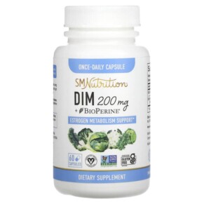 SMNutrition DIM + BioPerine 200 mg 60 Capsules 850005458005