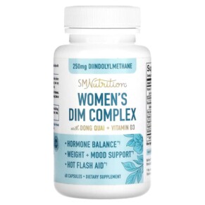 SMNutrition Women's DIM Complex 250 mg 60 Capsules 850005458128