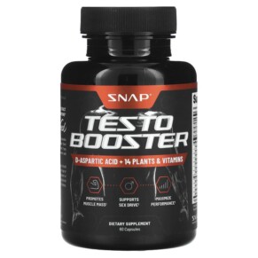 Snap Supplements Testo Booster 60 Capsules 850039253416