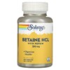 Solaray Betaine HCL with Pepsin 250 mg 180 VegCaps 076280048162