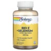 Solaray Bio E + Selenium with Lecithin 134 mg 120 Softgels 076280041699