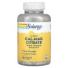 Solaray Cal-Mag Citrate 2:1 Ratio 180 Capsules 076280648843