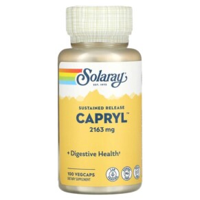 Solaray Capryl 100 VegCaps 076280081305