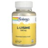 Solaray L-Lysine 500 mg 120 VegCaps 076280049411