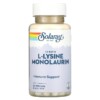 Solaray L-Lysine Monolaurin 1:1 Ratio 60 VegCaps 076280352818