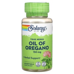 Solaray Oil of Oregano 150 mg 60 Softgels 076280082524