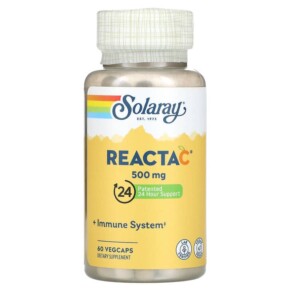 Solaray Reacta-C 500 mg 60 VegCaps 076280559620