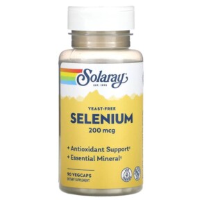 Solaray Selenium 200 mcg 90 VegCaps 076280046786