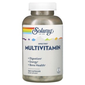 Solaray Spectro Multivitamin 360 Capsules 076280047837