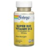 Solaray Super Bio Vitamin D-3 125 mcg 120 Softgels 076280697551