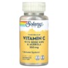 Solaray Timed Release Vitamin C with Rose Hips & Acerola 500 mg 100 VegCaps 076280044003