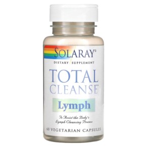 Solaray Total Cleanse Lymph 60 Vegetarian Capsules 076280083330