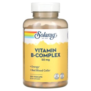 Solaray Vitamin B-Complex 50 mg 250 VegCaps 076280042726