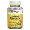 Solaray Vitamin C Echinacea 500 mg / 300 mg 120 VegCaps 076280043945