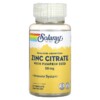 Solaray Zinc Citrate with Pumpkin Seed 50 mg 60 VegCaps 076280471021