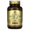 Solgar Alpha Lipoic Acid 600 mg 50 Tablets 033984000544