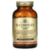 Solgar B-Complex "100" 100 Vegetable Capsules 033984011502