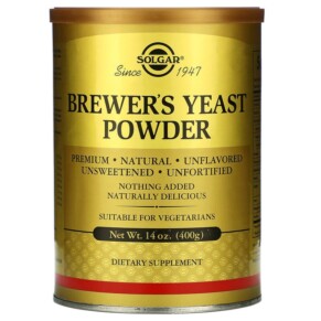 Solgar Brewer's Yeast Powder 14 oz (400 g) 033984003804