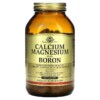 Solgar Calcium Magnesium Plus Boron 250 Tablets 033984005167