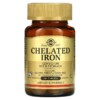 Solgar Chelated Iron 100 Tablets 033984006805