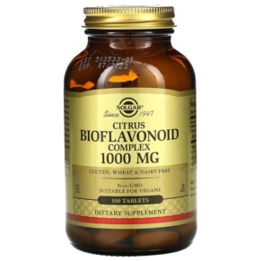 Solgar Citrus Bioflavonoid Complex 1.000 mg 100 Tablets 033984009202
