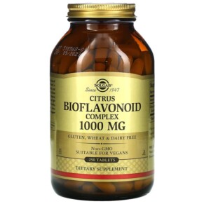 Solgar Citrus Bioflavonoid Complex 1.000 mg 250 Tablets 033984009219