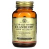 Solgar Cranberry with Vitamin C Naturally Sourced 60 Vegetable Capsules 033984009554