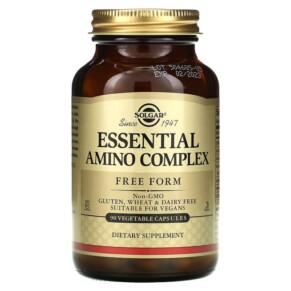 Solgar Essential Amino Complex 90 Vegetable Capsules 033984001022