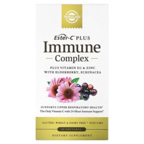 Solgar Ester-C Plus Immune Complex 90 Softgels 033984006850