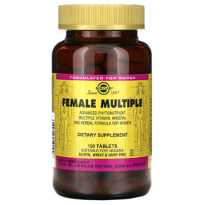 Solgar Female Multiple 120 Tablets 033984591998