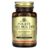 Solgar Folate 1.333 mcg DFE 100 Tablets 033984019454