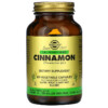Solgar Full Potency Herbs Cinnamon 100 Vegetable Capsules 033984008779