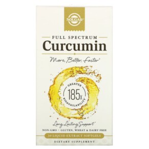 Solgar Full Spectrum Curcumin 30 Liquid Extract Softgels 033984595972