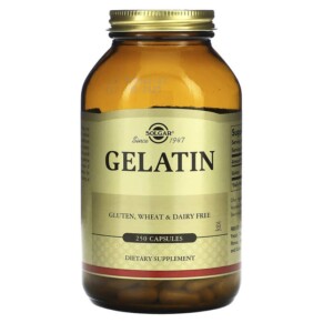 Solgar Gelatin 250 Capsules 033984012417