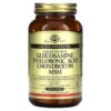 Solgar Glucosamine Hyaluronic Acid Chondroitin MSM 120 Tablets 033984013179