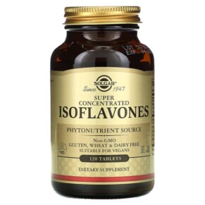 Solgar Isoflavones Super Concentrated 120 Tablets 033984014596