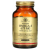 Solgar Kosher Omega-3 with EPA & DHA 675 mg 50 Softgels 033984005396