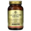Solgar L-Carnitine Free Form 500 mg 60 Tablets 033984005716