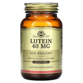 Solgar Lutein 40 mg 30 Softgels 033984016774