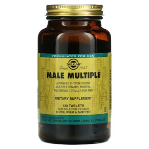 Solgar Male Multiple 120 Tablets 033984012066
