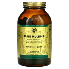 Solgar Male Multiple 180 Tablets 033984017146