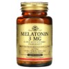 Solgar Melatonin 3 mg 120 Nuggets 033984019355