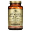 Solgar Naturally Sourced Vitamin E 670 mg (1.000 IU) 100 Vegetarian Softgels 033984035669