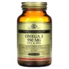 Solgar Omega-3 EPA & DHA Triple Strength 950 mg 50 Softgels 033984020573