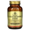 Solgar Reduced L-Glutathione 250 mg 60 Vegetable Capsules 033984013513
