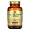 Solgar Resveratrol 250 mg 30 Softgels 033984023369